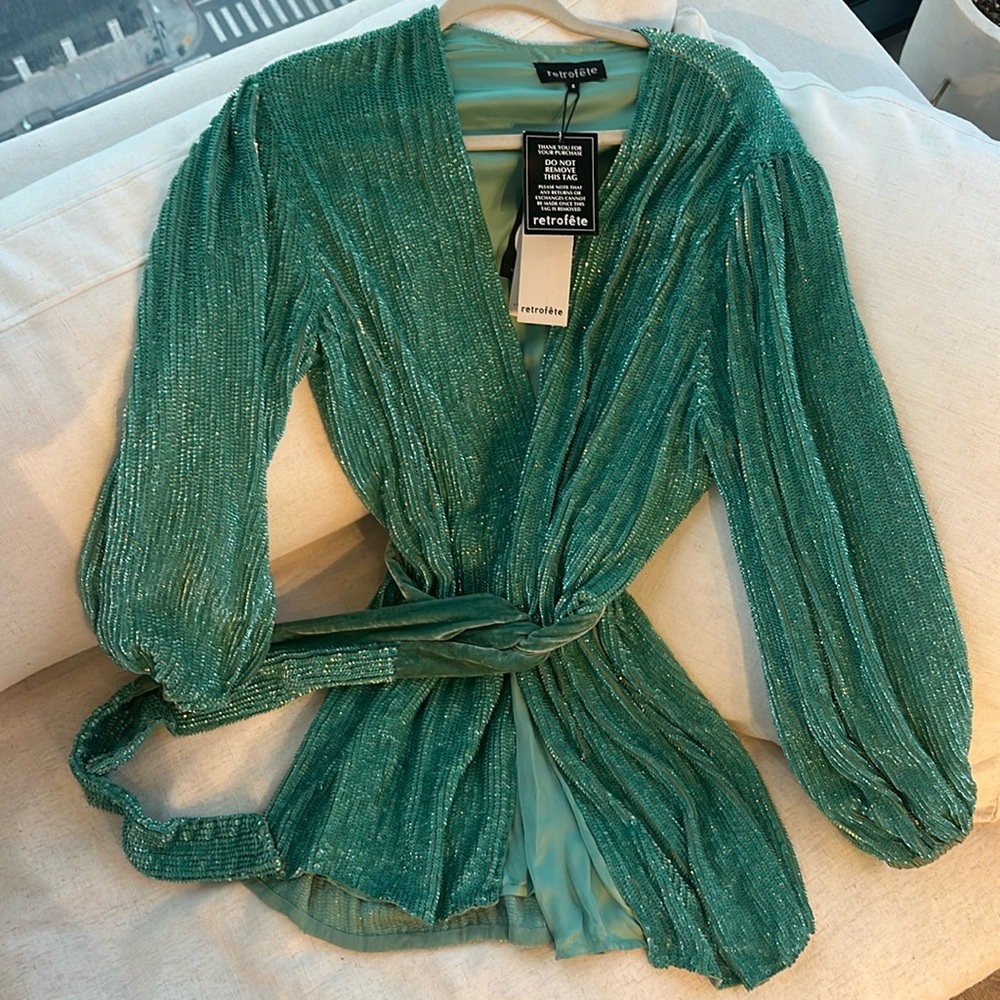 Gabrielle Sequin Robe Dress
